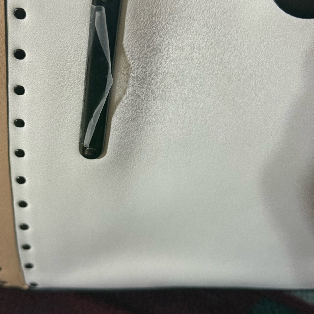 Coach NWOT Dreamer Black/White, and Tan Shoulder Bag! - Picture 8 of 16